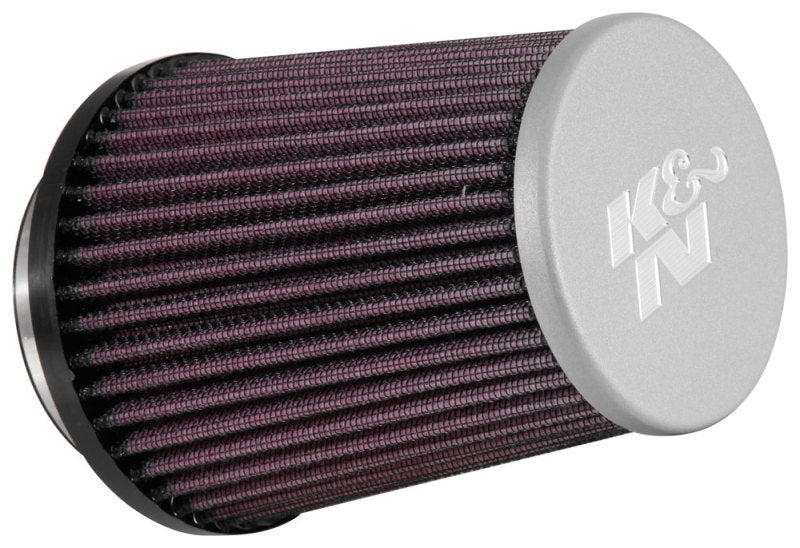 K&N Universal Rubber Filter 3in Flg 4-1/2inch OD B / 2-1/4inch H - Silver Top RE-5287