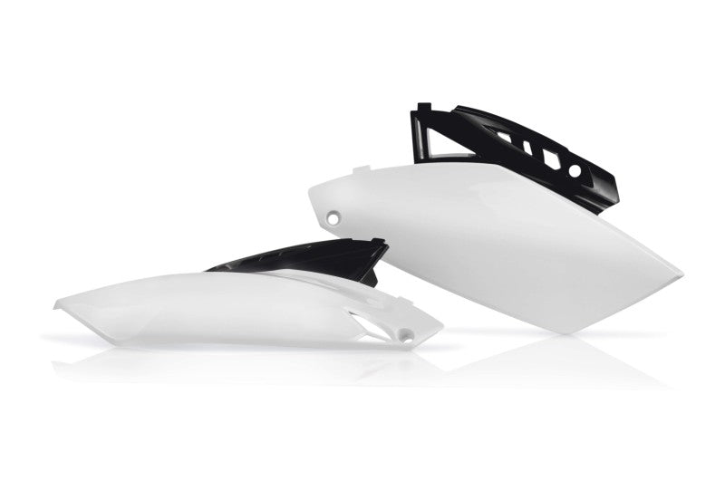 Acerbis 10-13 Yamaha YZ250F Side Panels - White/Black