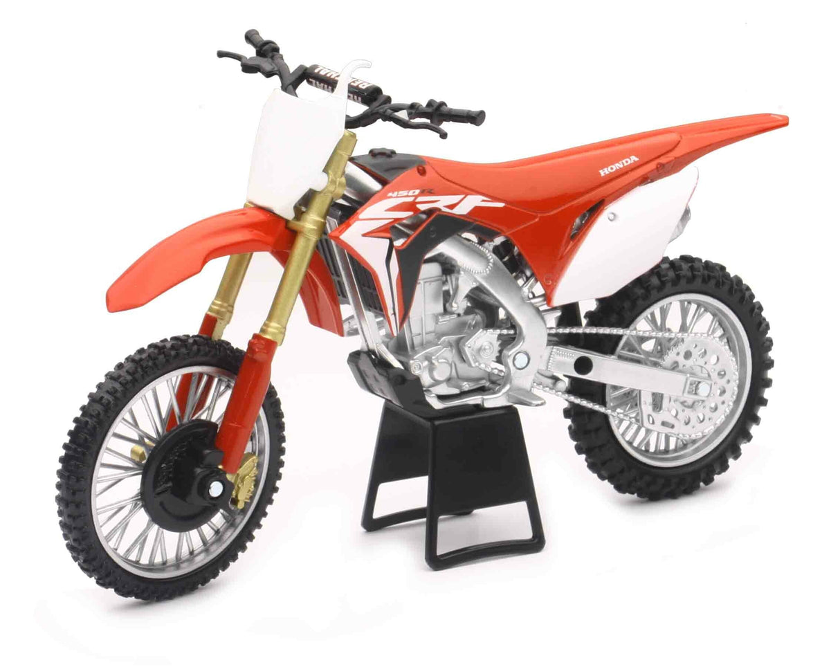 NEW-RAYReplica 1:6 Race Bike 17 Honda Crf450r Red49583