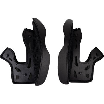 Almohadillas para mejillas con entrada de aire MOOSE RACING - Negro - 2XL 0134-3200 