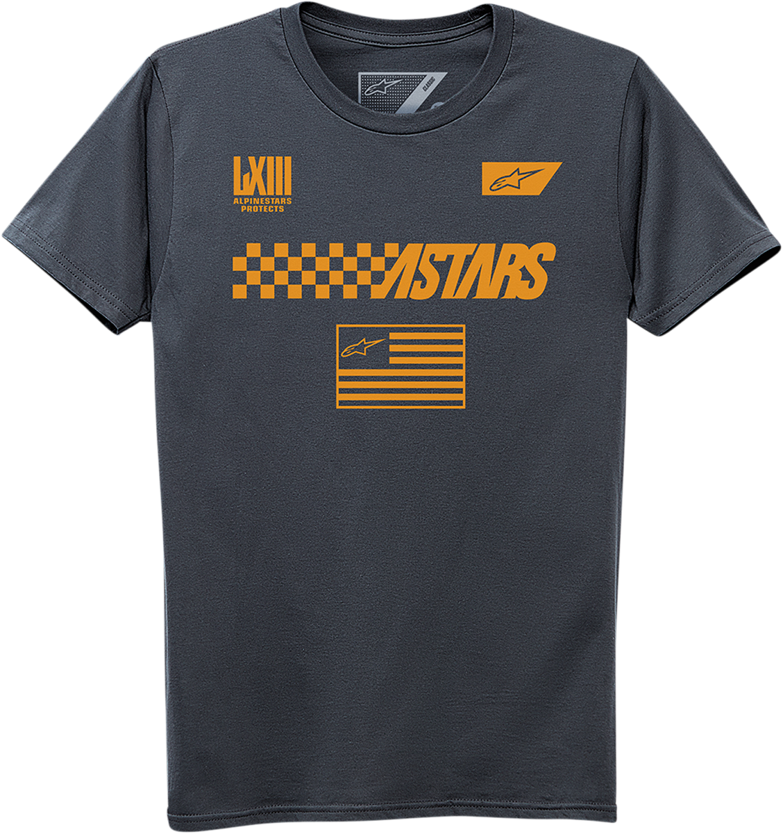 Open Box new  ALPINESTARS Front T-Shirt - Charcoal - XL 12307211118XL