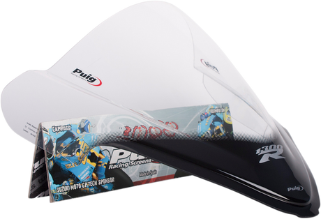 PUIG HI-TECH PARTS Race Windscreen - Clear - Hayabusa 4826W