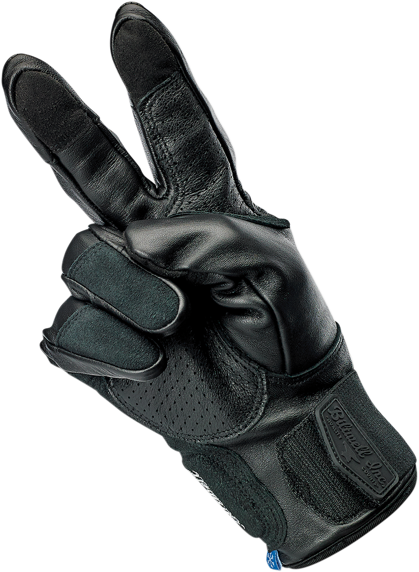 BILTWELL Belden Gloves - Black - XS 1505-0101-301