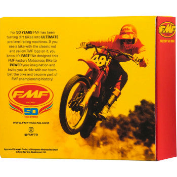 FMF Dirt Bike Replica - 1:12 Scale - Red/Black 015999 7001-0102