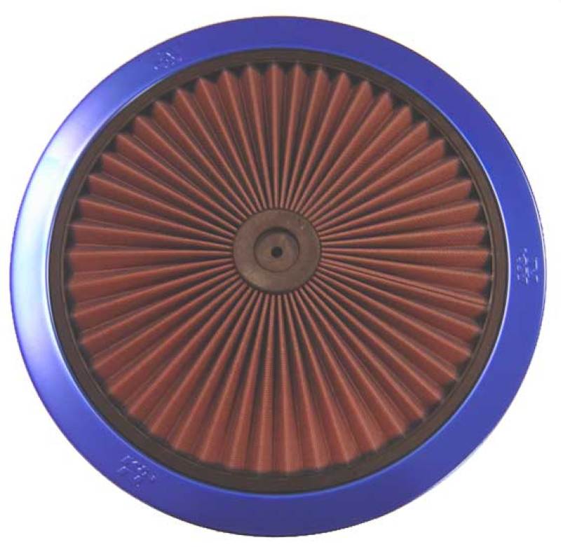 K&N X-Stream Top Filter X-Stream 14in OD - Blue 66-1401XB