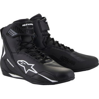 ALPINESTARS Faster-4 Shoes - Black/White - US 11.5 2510425-12-115