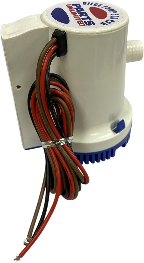 Parts Unlimited Bilge Pump - 500 Gph - Automatic W04-7000a