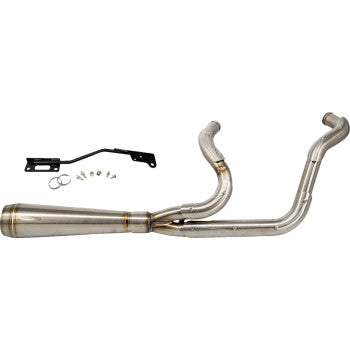 TRASK 2-into-1 Assault Exhaust System - Stainless Steel TM-5300