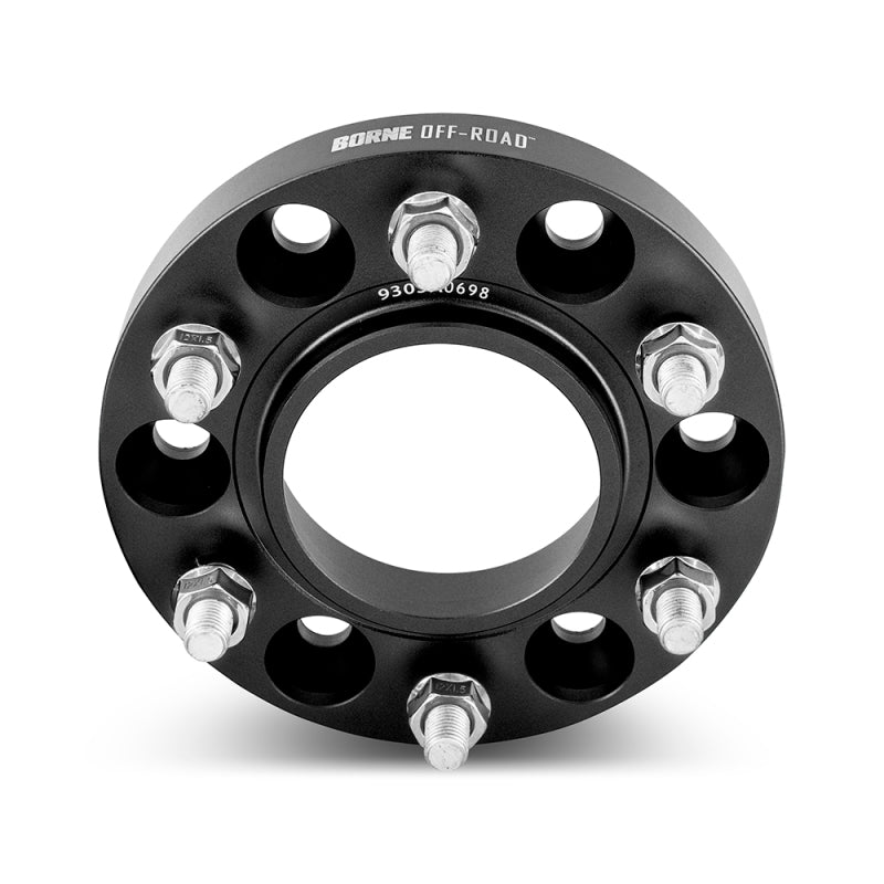 Borne Off-Road Wheel Spacers - 6x139.7 - 78.1 - 25mm - M14 - Black