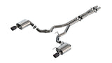 Borla 2024 Ford Mustang GT 5.0L V8 w/o Active Exhaust ATAK Cat-Back Exhaust System - Carbon Fiber 140961CFBA