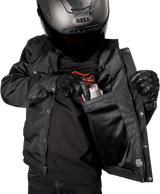 THRASHIN SUPPLY CO. Atlas Jacket - Black - Medium TMJ-02-09