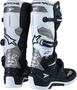 MOOSE RACING Tech 7 Boots - Black/White/Gray - US 5 0212024-153-5