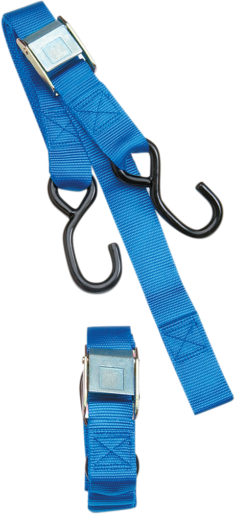 Parts Unlimited Cam Buckle Tie-Down - 1" X 5-1/2' - Blue 3920-0073