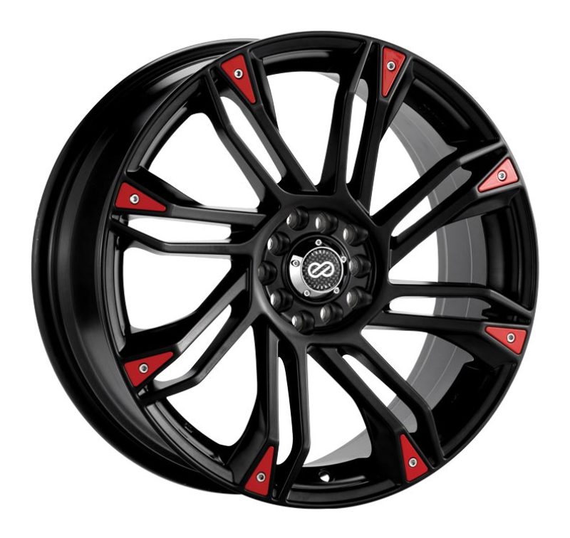 Enkei GW8 17x7 4x100/114.3 42mm Offset 72.6 Bore Matte Black Wheel 448-770-0142BK