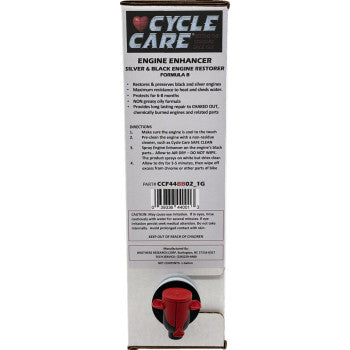 CYCLE CARE FORMULAS Formula B Engine Enhancer - Bag in Box - 1 U.S. gal. CCF44BB02_1G