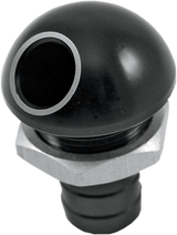 BLOWSION Bilge Fitting - 45 Degree - Black 04-03-1931