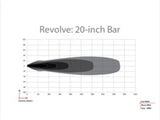 Rigid Industries Revolve 20in Bar w/White Trim Ring 420613