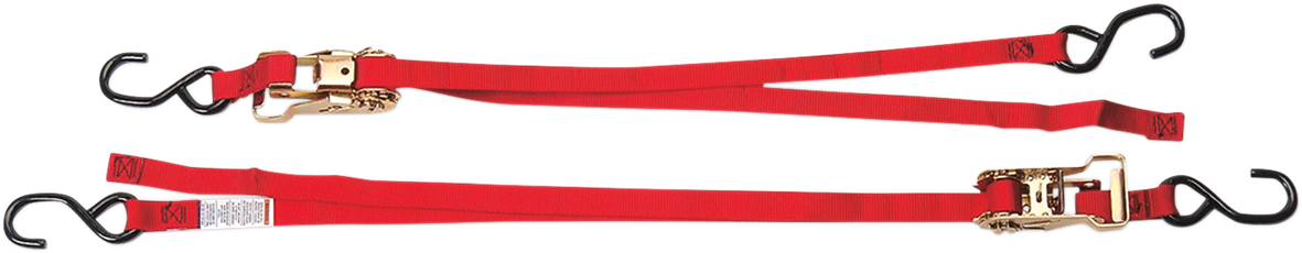 ANCRA Rat Pak Tie-Down - 1" x 6' - Red 47439-10