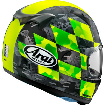 ARAI Regent-X Helmet - Patch - Yellow - Large 0101-17554