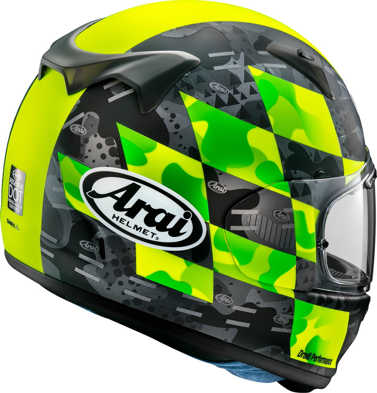 ARAI Regent-X Helmet - Patch - Yellow Frost - XL 0101-15831