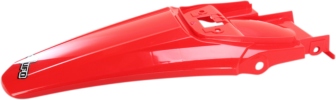 UFO MX Rear Fender - Red HO04674-070