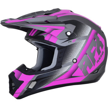 AFX FX-17 Helm - Force - Frostgrau/Fuchsia - XS 0110-5208 