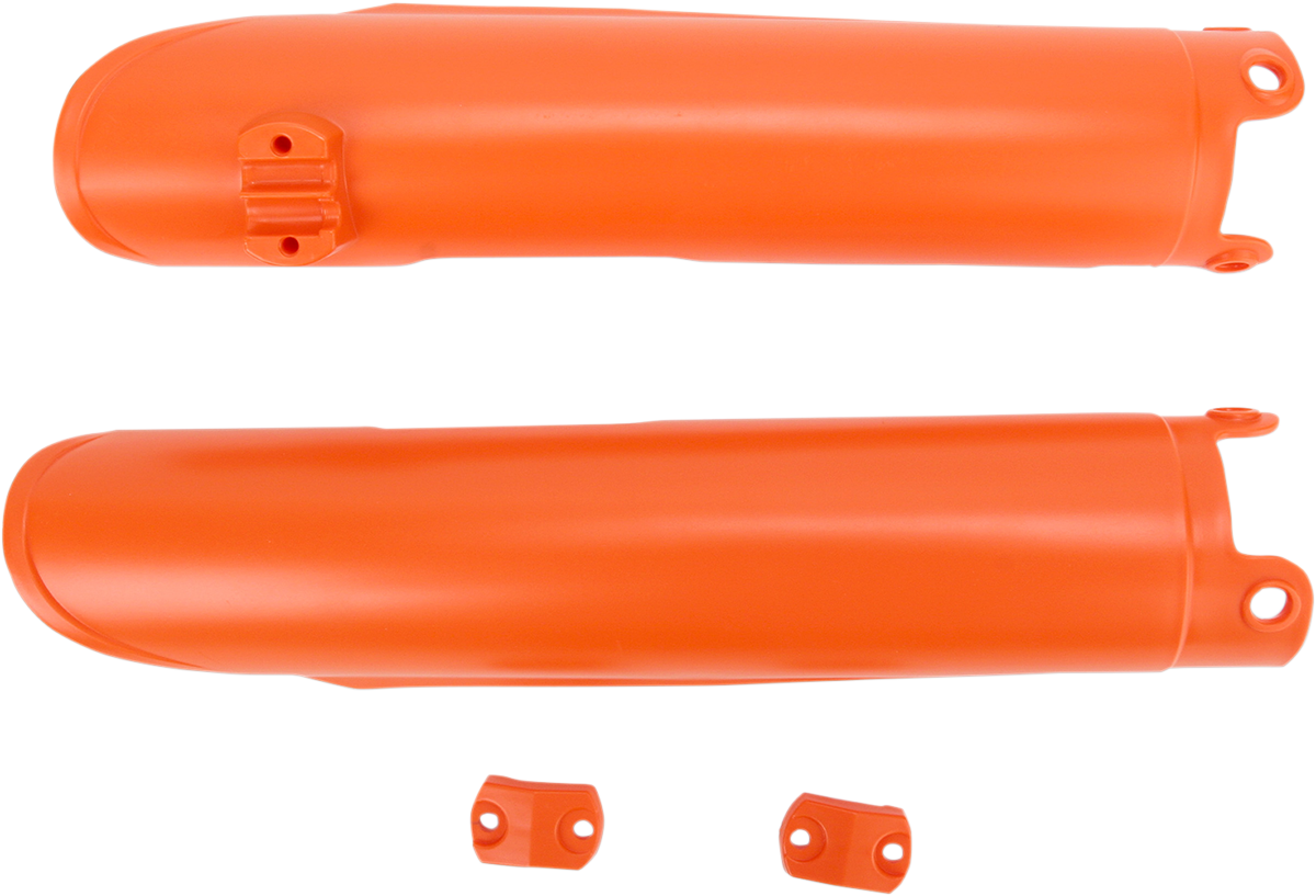 ACERBIS Lower Fork Covers for Inverted Forks - KTM Orange 2113740237