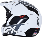 AFX FX-17 Helmet - Aced - Matte White/White - Medium 0110-6495