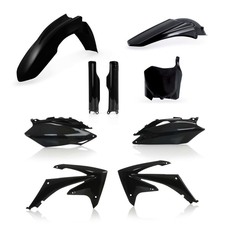 Acerbis 09-13 Honda CRF250R/ CRF450R Full Plastic Kit - Black 2198000001