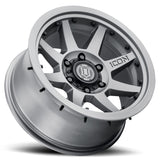 ICON Rebound Pro 17x8.5 5x4.5 0mm Offset 4.75in BS 71.5mm Bore Titanium Wheel 21817856547TT