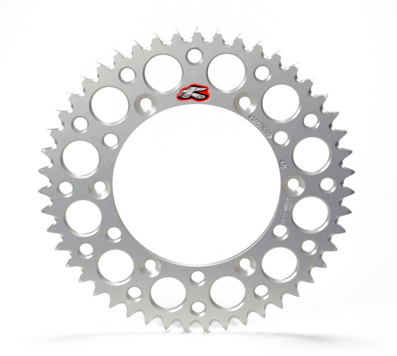 Renthal 03-10 KTM 65 SX Rear Grooved Sprocket- Silver 420-51P Teeth 192U-420-51GPSI