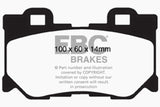 EBC 08-13 Infiniti FX50 5.0 Redstuff Rear Brake Pads DP31824C