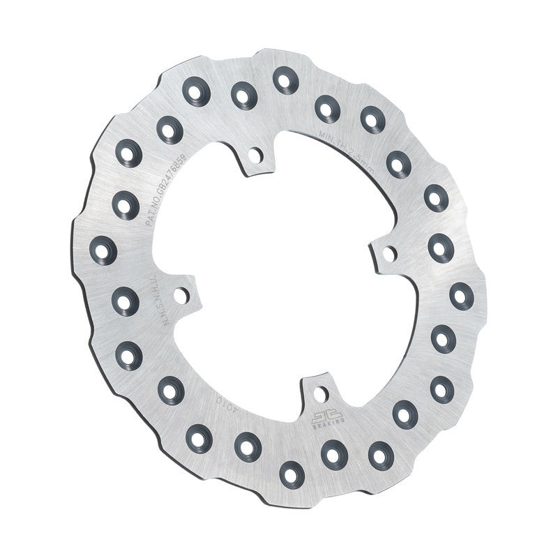 JTRear Brake Rotor Ss Self Cleaning YamJTD4010SC01