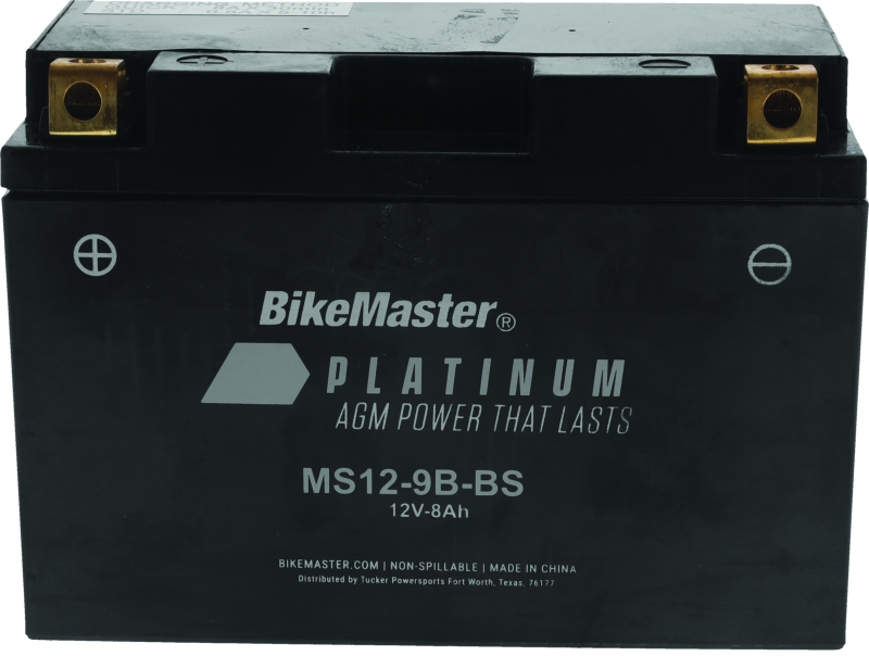 BikeMaster AGM Battery - MS12-9B-BS 780744