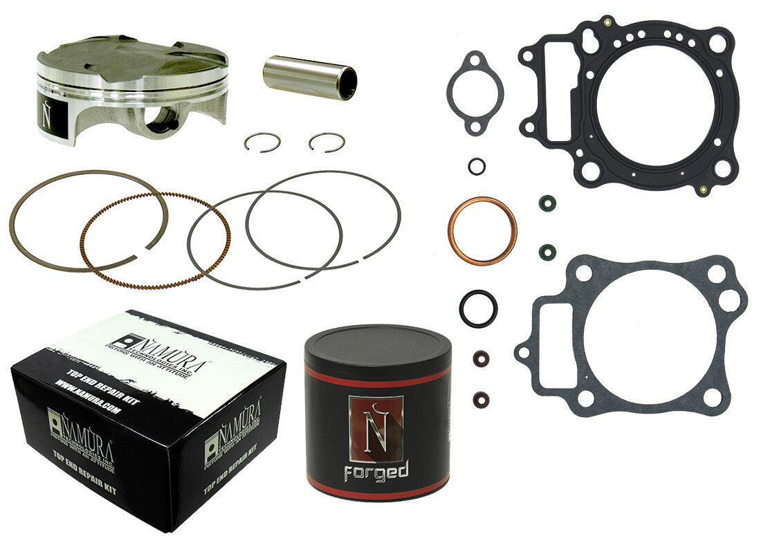 NAMURATop End Kit Forged Nikasil Cyl 76.77/+0.01 11:1 HonFX-10041-BK