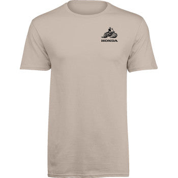 HONDA APPAREL Honda Heritage Goldwing T-Shirt - Tan - 2XL LEM25S-M50-2X