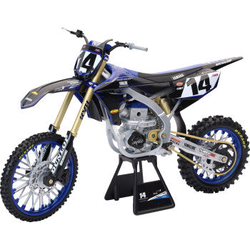 New Ray Toys Yamaha Factory Race Team Bike - Dylan Ferrandis - 1:6 Scale - Black/Blue/Gold 49723