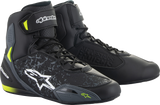 ALPINESTARS Faster-3 Shoes - Black/Yellow - US 13.5 2510219-155-13.5