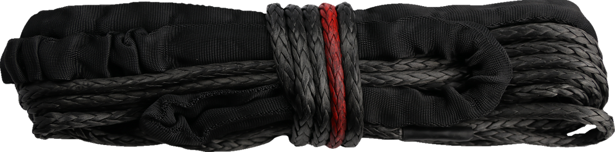 KFI PRODUCTS Winch Rope - Synthetic - Smoke - 1/4" x 50' SYN25-S50