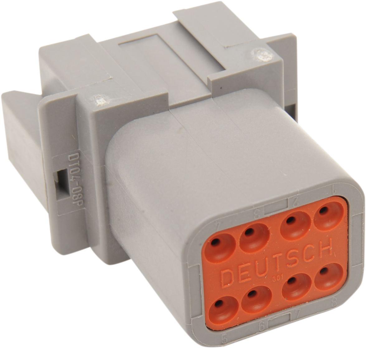 NAMZ Deutsch Receptacle - 8 Pin - Gray DR-8G