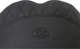 MUSTANG Seat - Tripper Fastback - Stitched w/Small Diamond-Stitched Inlays - Black 75269