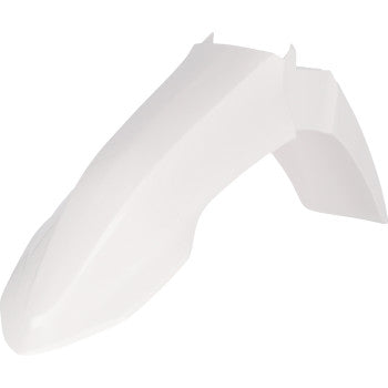 CYCRA Replica Front Fender - White - Kawasaki KX 450 2024 1CYC-1574-30