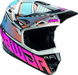 Answer AR3 Rapid Helmet Blue/Orange/Rhodamine Youth - Small 447781