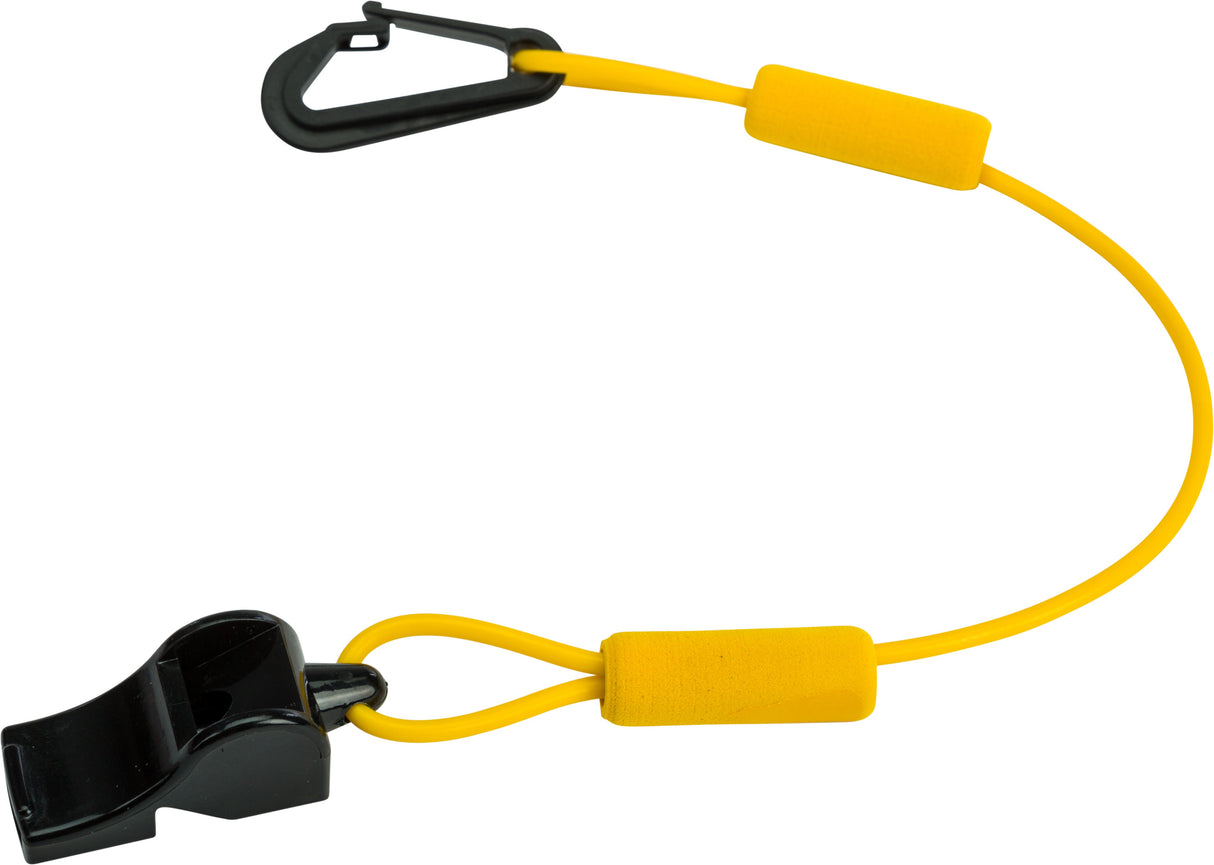 WPS Floating Whistle W/Lanyard (Yellow) LVW-17 YLW