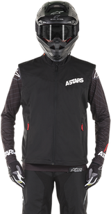 ALPINESTARS Session Race Vest - Black/Red - Small 4753519-13-S