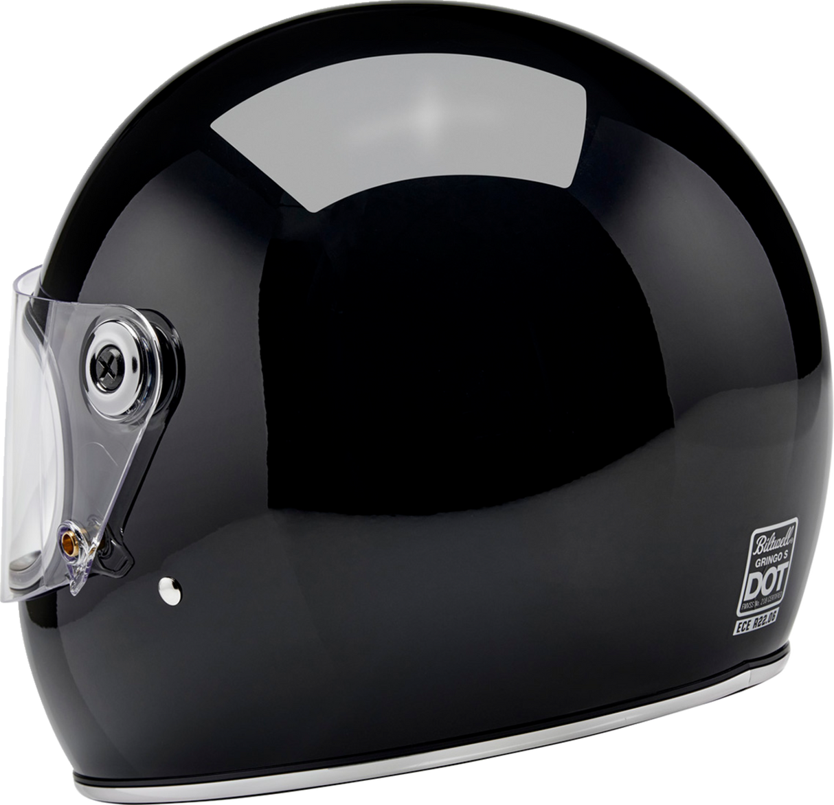 BILTWELL Gringo S Helmet - Gloss Black - XS 1003-101-501