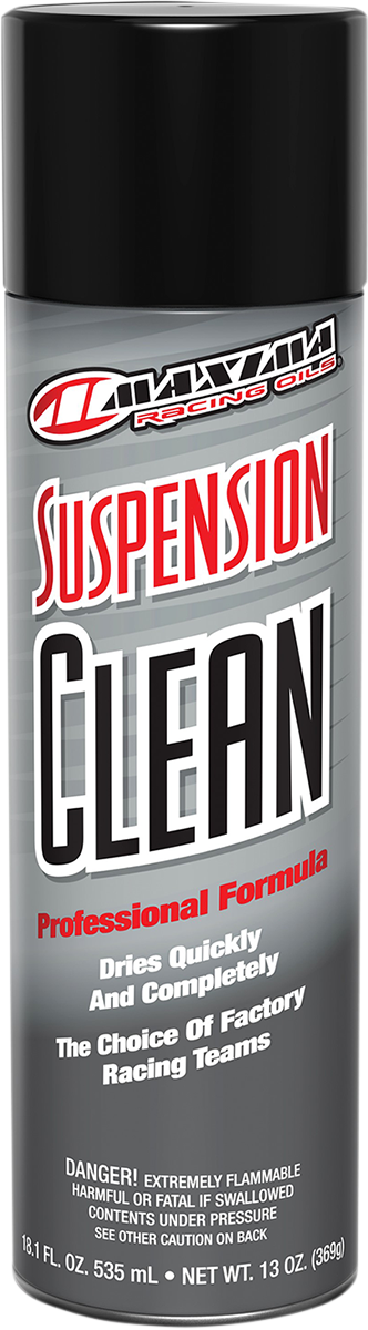 MAXIMA RACING OIL Suspension Cleaner - 13 oz. net wt. - Aerosol 71920-N