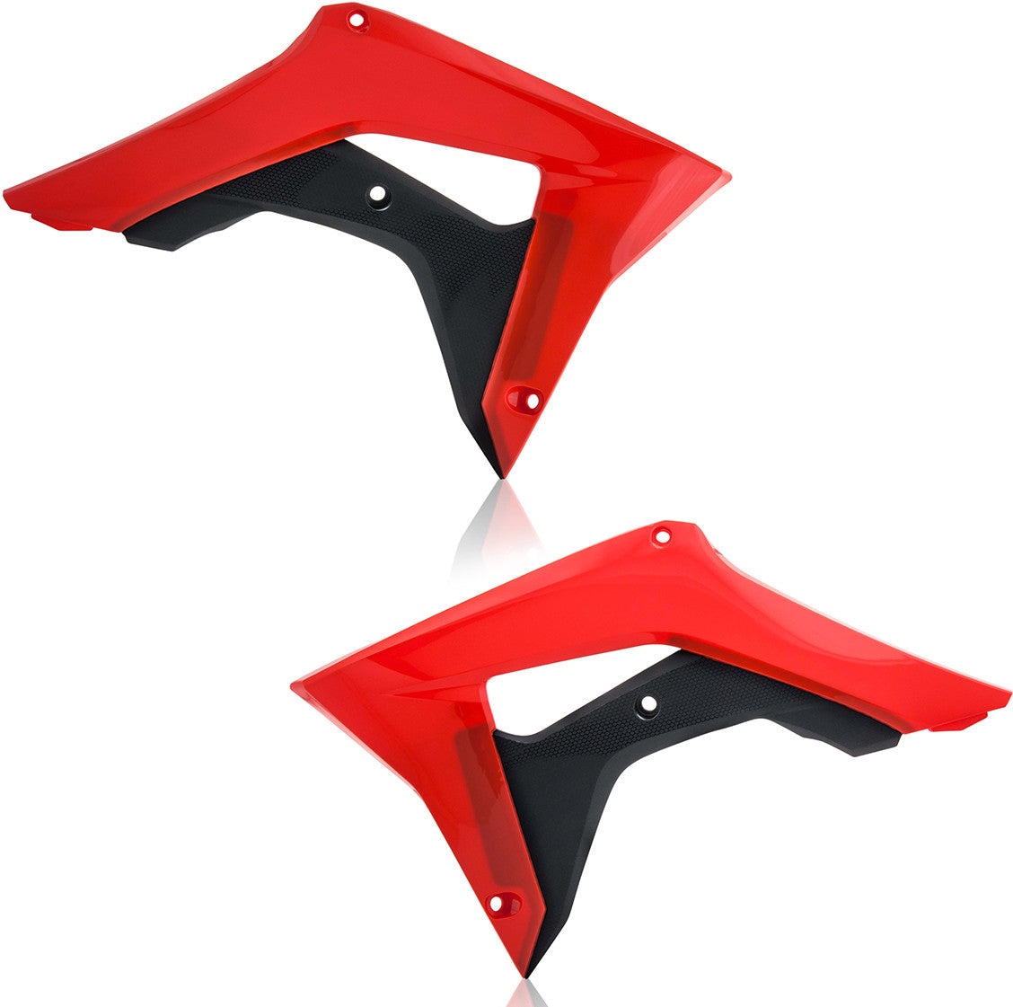 ACERBIS Radiator Shroud Red/Black 2630661018