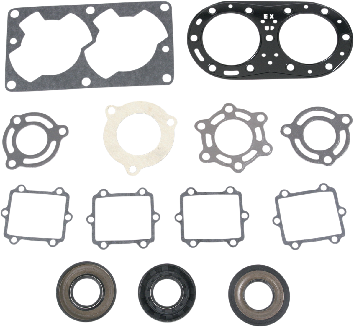 VERTEX Top End Gasket Kit with Seals - Tigershark 611501