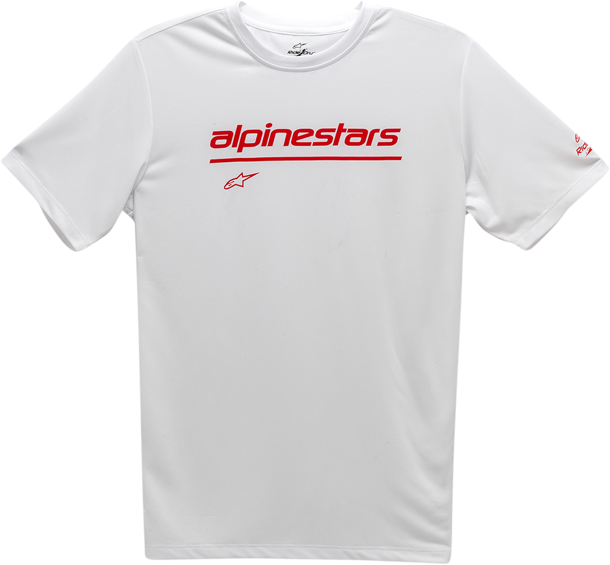 ALPINESTARS Tech Line Up Performance T-Shirt - White - Large 121173800020L